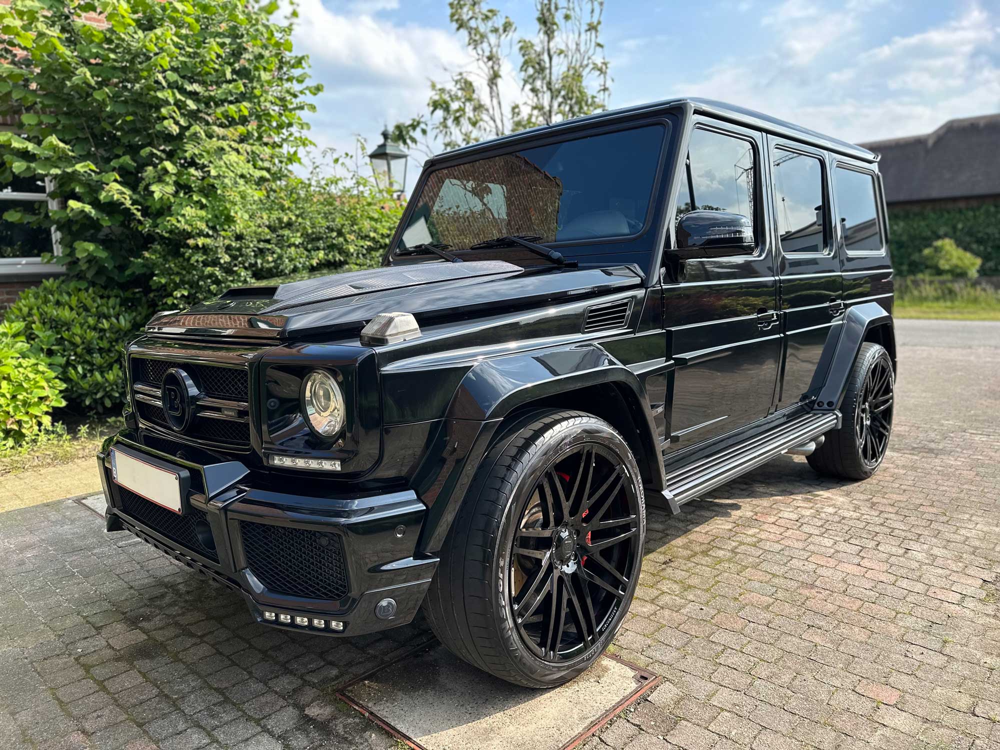 Mercedes G-klasse - resultaat Baron Handcarwash aan huis